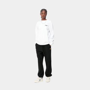 Спортивні штани Carhartt WIP American Script Sweat Pant чорний | I032328_89_XX, 3