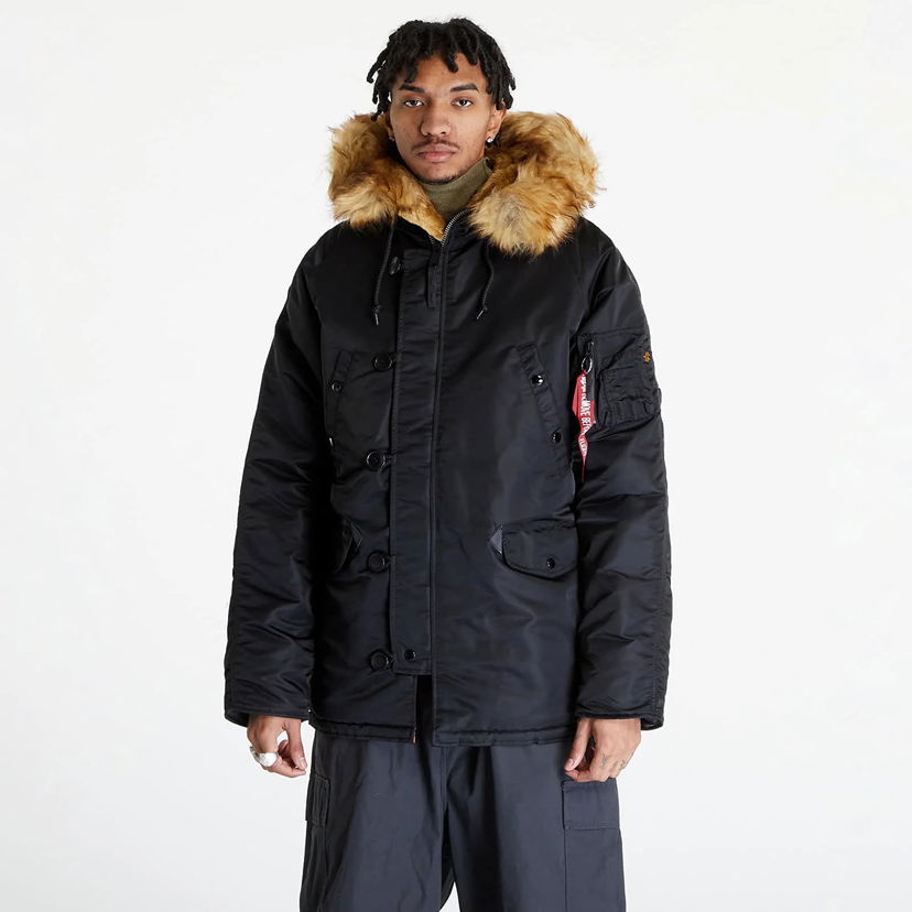 Куртка Alpha Industries N3B VF 59 Black чорний | 103141 03