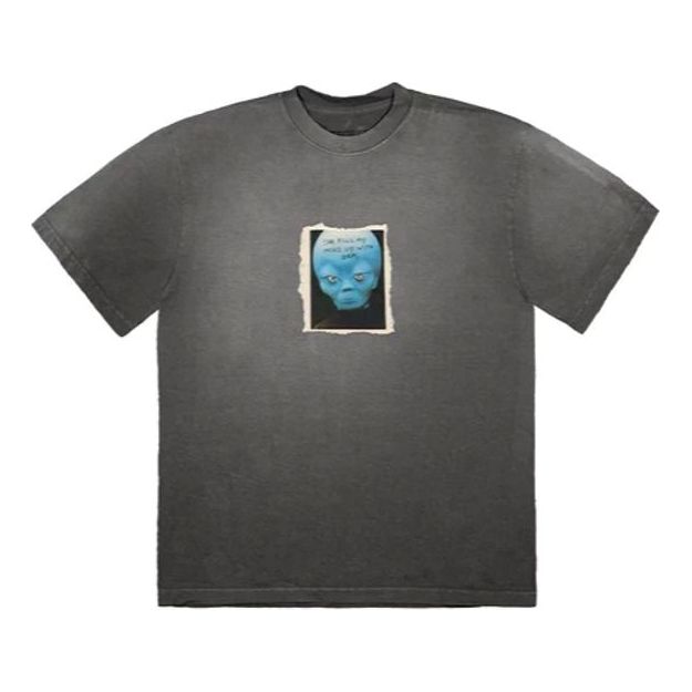 Футболка Cactus Jack by Travis Scott Travis Scott Alien Graphic T-Shirt Сірий | CJFN-SS43, 0