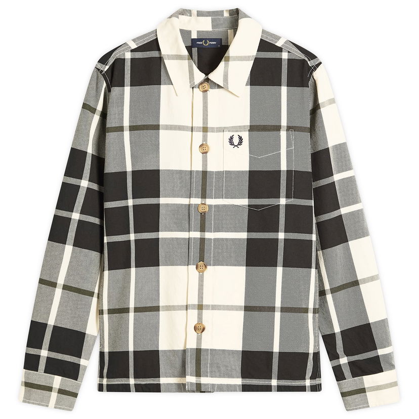 Сорочка Fred Perry Fred Perry Tartan Twill Overshirt Різнокольоровий | M1724-560