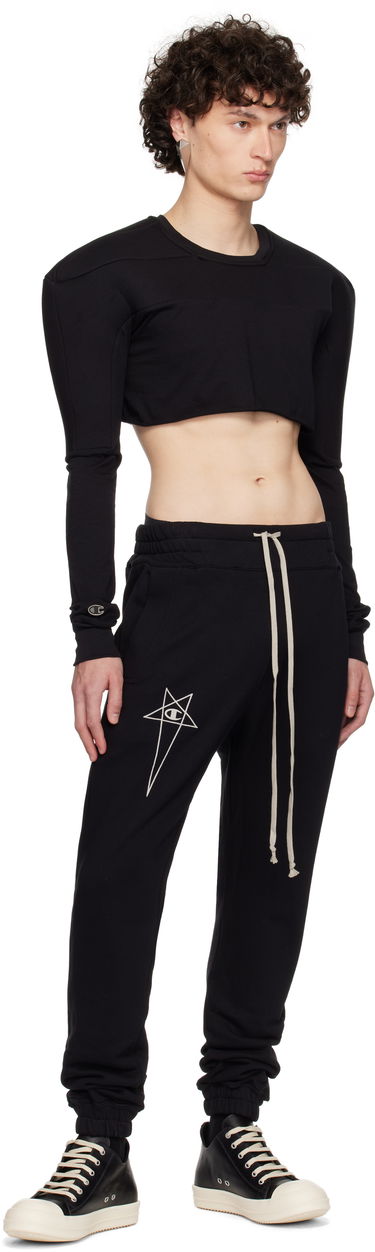 Спортивні штани Rick Owens Rick Owens Champion Edition Joggers чорний | CM01E1685 CHFE FELPA, 3