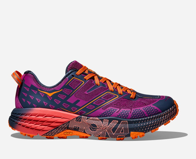 Кросівки та взуття Hoka One One Speedgoat 2 Trail Size 8 Фіолетовий | 1162710-WRC