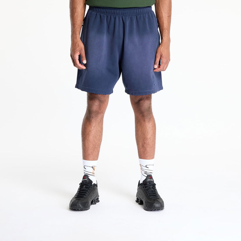 Шорти Nike Solo Swoosh French Terry Shorts темно-синій | IB8955-451