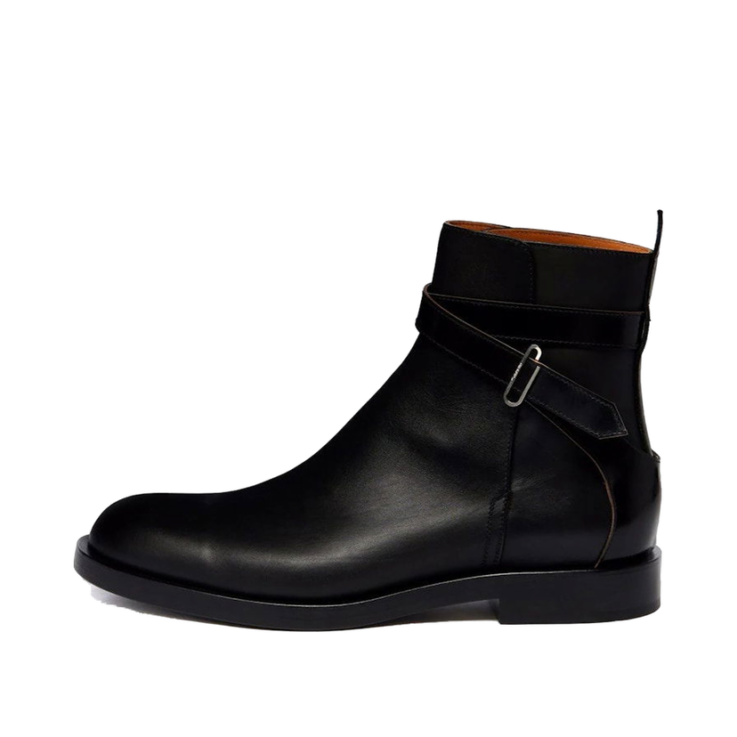 Кросівки та взуття Off-White Paperclip Ankle Boots Black чорний | OMID009F21LEA0011010