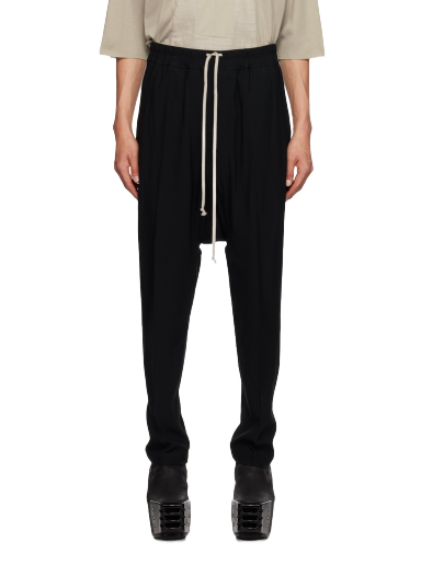 Штани Rick Owens Drawstring Trousers чорний | RU02C7380 HY
