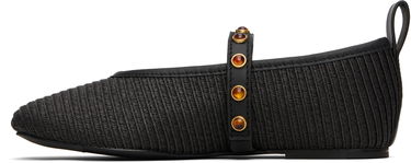 плаття rag & bone rag & bone Spire Straw Mary Jane Ballerina Flats чорний | WFF25PF1003ST3, 2