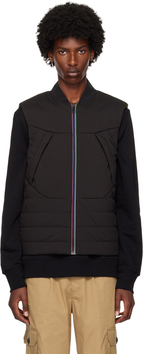 Жилет Paul Smith PS Paul Smith Paneled Vest чорний | M2R-036Z-N21409-79