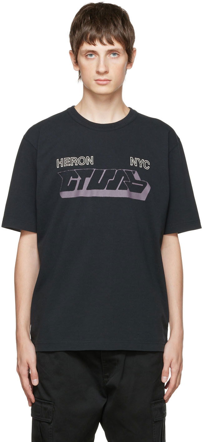 Футболка HERON PRESTON Heron Preston Style T-Shirt чорний | HMAA032F22JER0111009