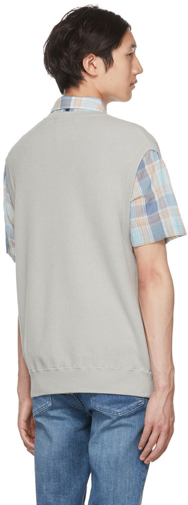 Cветр rag & bone Winslow Knit Vest Сірий | MBS22P012LL12, 2