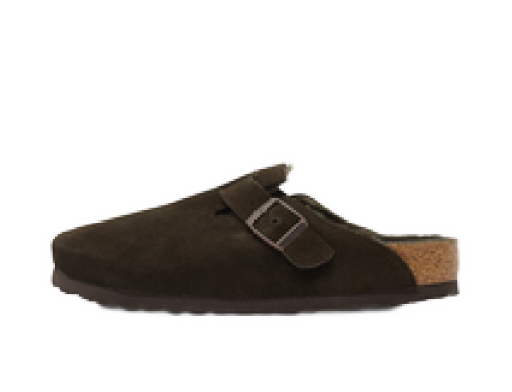 Кросівки та взуття Birkenstock Boston Shearling чорний | 1020567