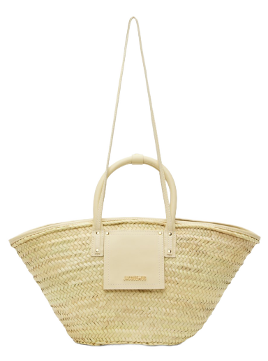 сумка-тоут Jacquemus 'Le Panier Soli' Tote Bag бежевий | 23E223BA045-3060
