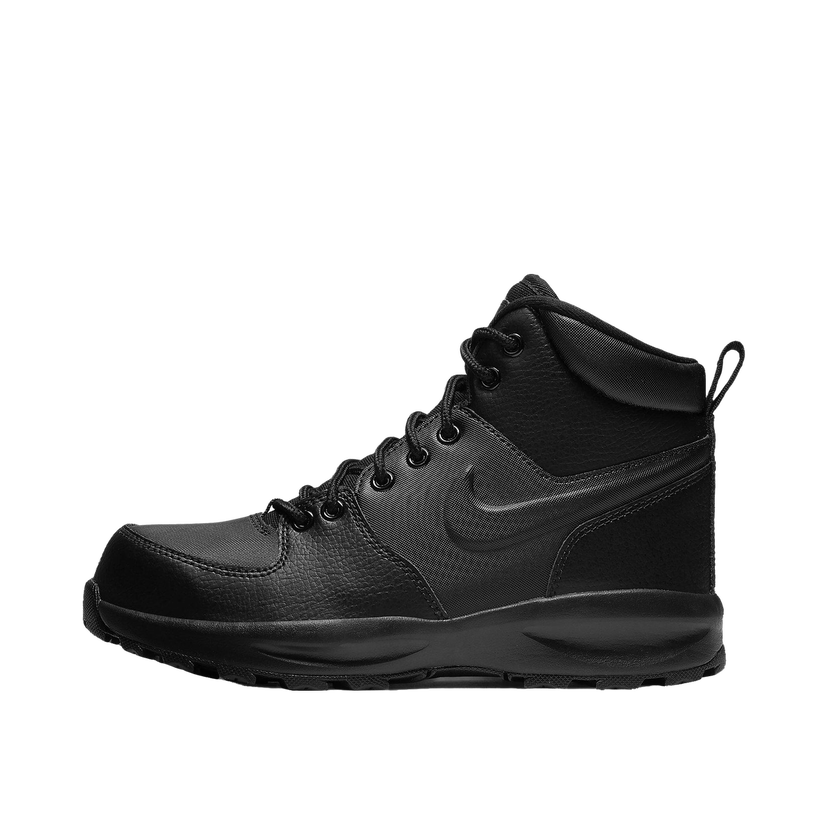 Кросівки та взуття Nike Manoa Leather GS чорний | bq5372-001
