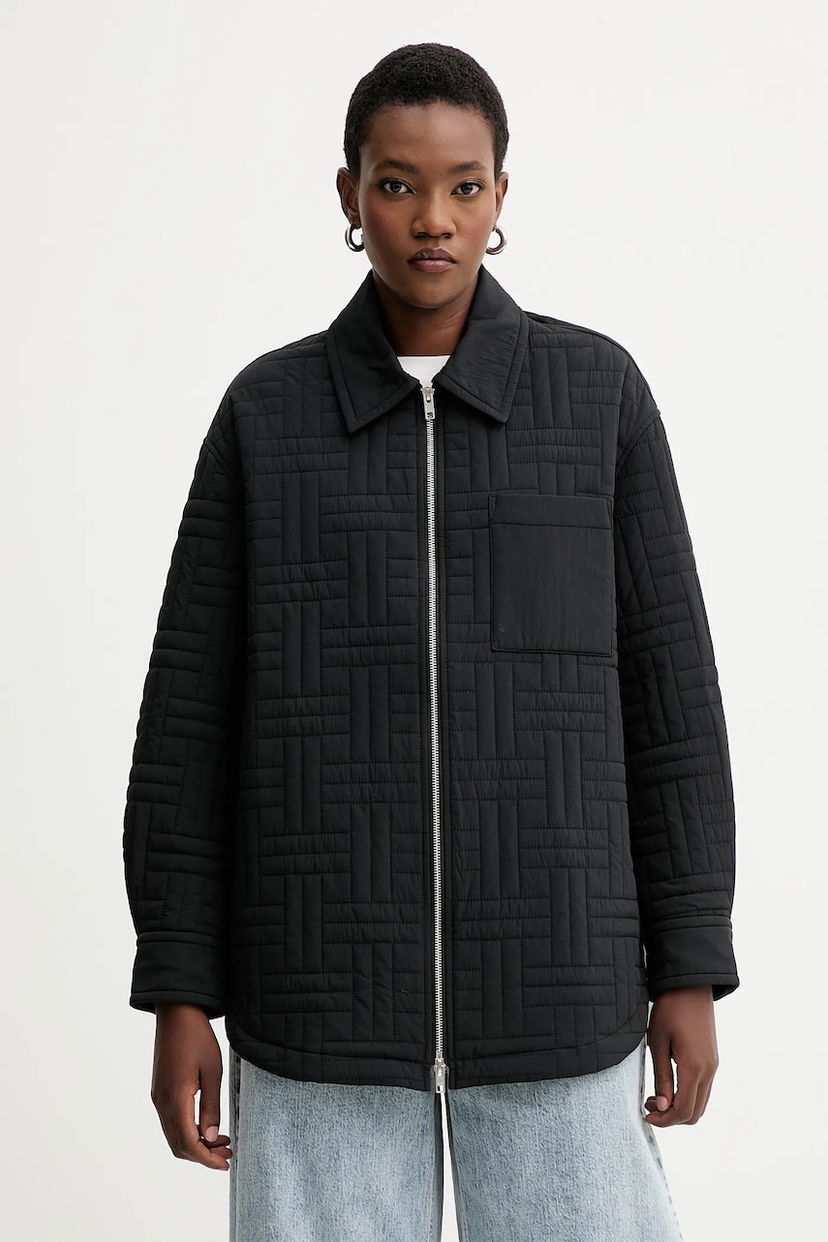 Куртка KENZO Kenzo Oversize Quilted Jacket чорний | FF62BL2399NN