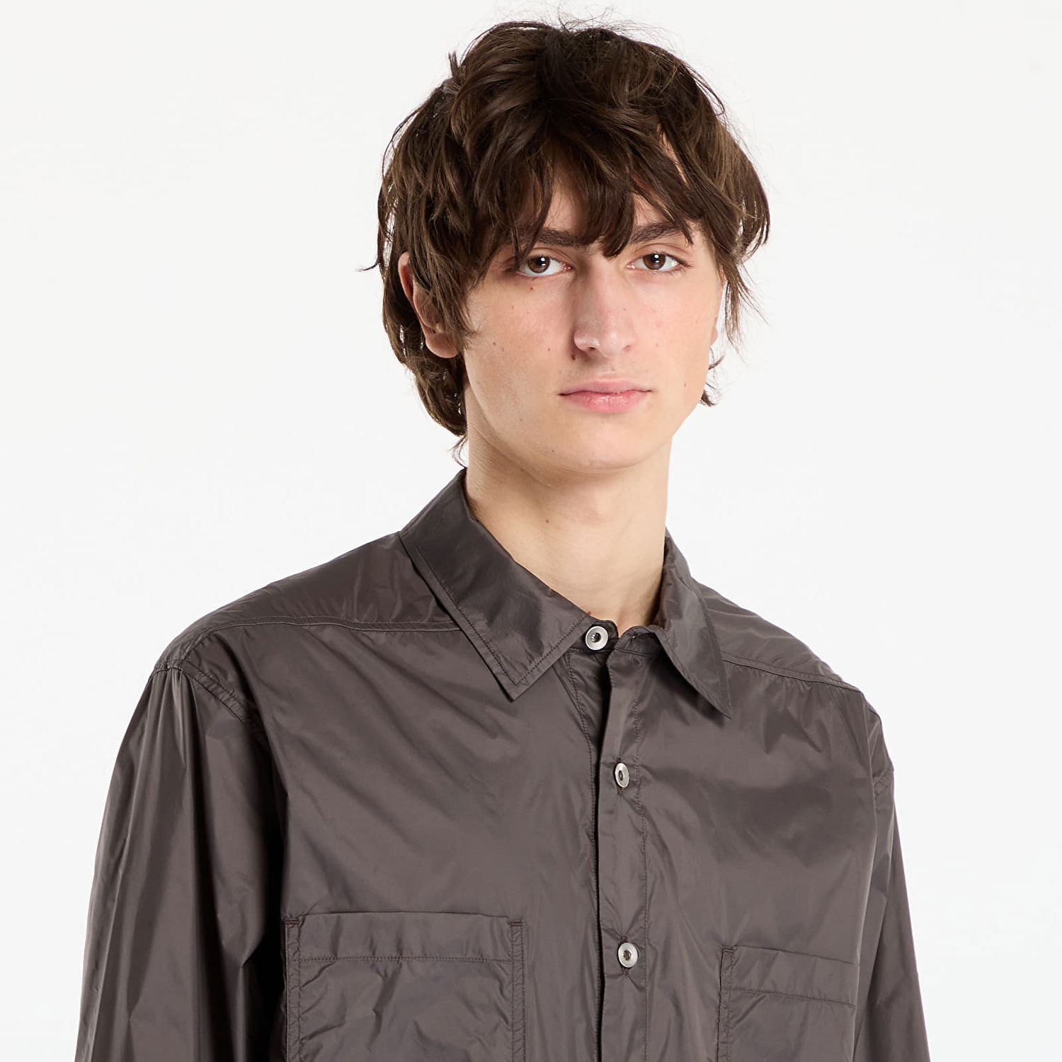 Сорочка Rick Owens Rick Owens DRKSHDW Jumbo Outershirt Сірий | DU02E7299 NP 94, 1