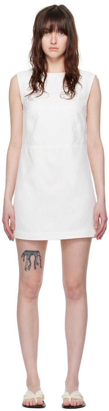 плаття Loulou de Saison Loulou de Saison Hoya Minidress білий | HOYA