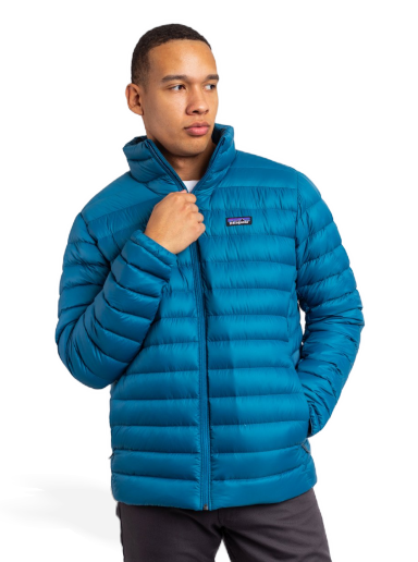 Пуховик Patagonia Down Sweater Синій | 84675