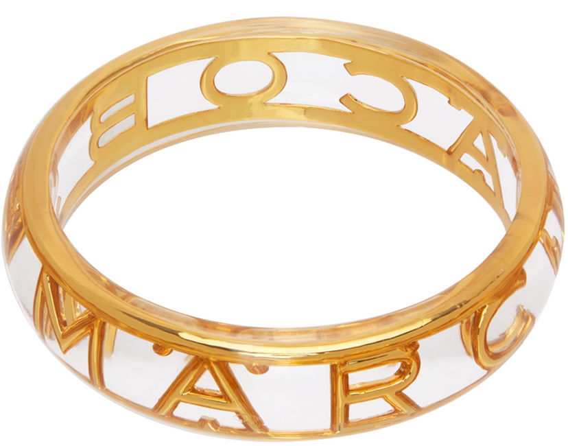 Браслет Marc Jacobs Marc Jacobs 'The Monogram' Cuff Bracelet Металік | J105M01PF22
