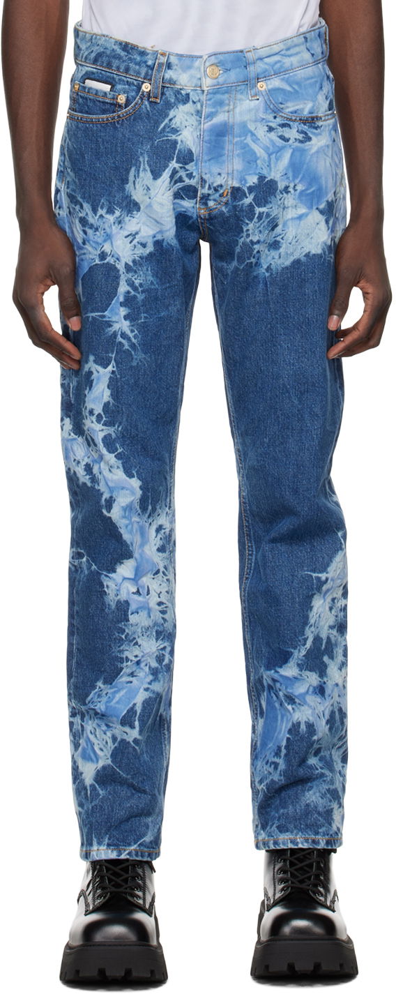 Джинси Eytys Eytys Orion Bleach Wash Denim Jeans Синій | A037011