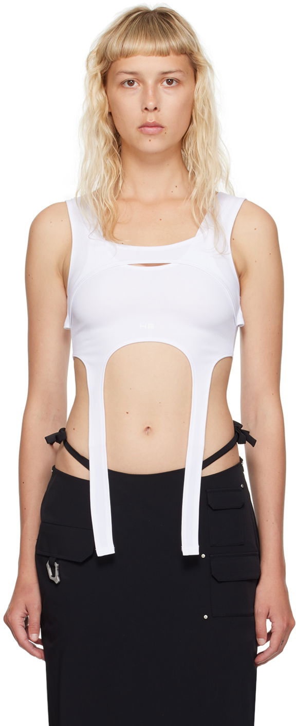 Безрукавка HELIOT EMIL Harness Tank Top білий | HE_W_13_005_P03_WHT02