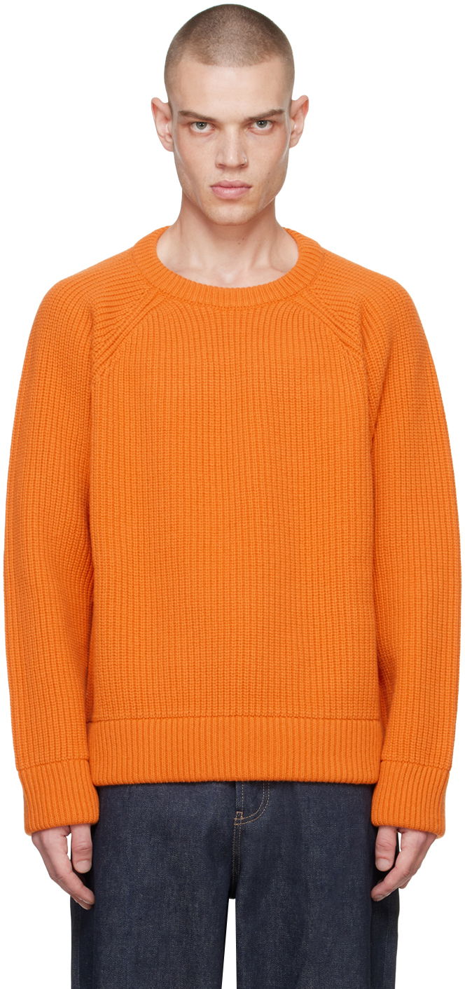 Cветр Valentino Orange Crewneck Sweater Помаранчевий | 5V0KC31CAGY