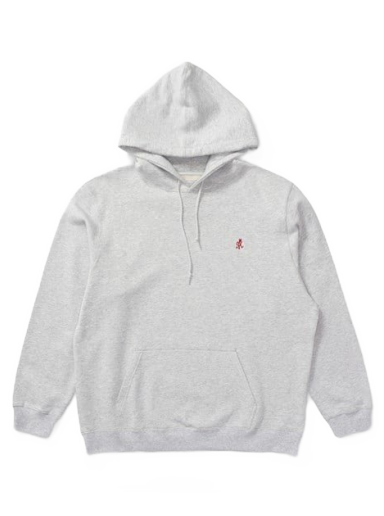 Світшоти GRAMICCI One Point Hooded Sweatshirt Сірий | G303-FT-ASHH