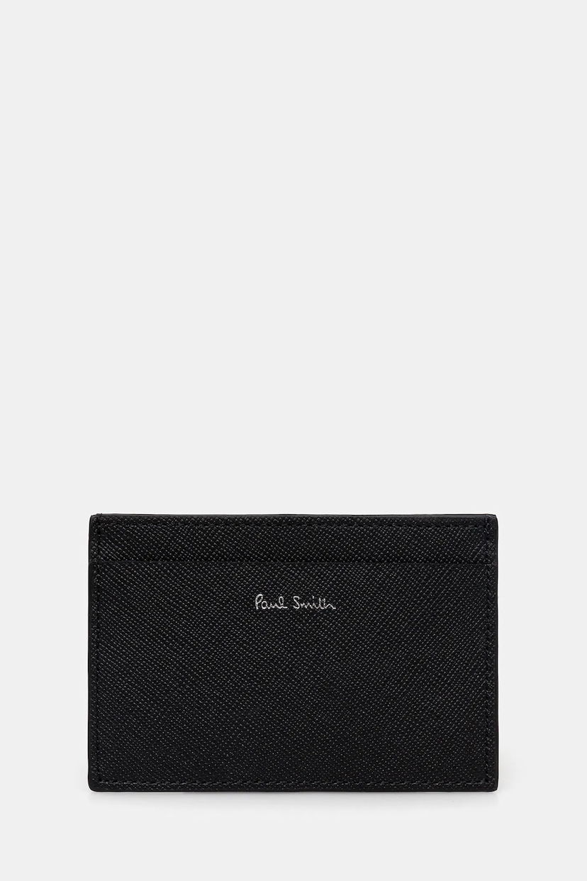 Гаманець Paul Smith Leather Card Case чорний | M1A.4768.TGLECO
