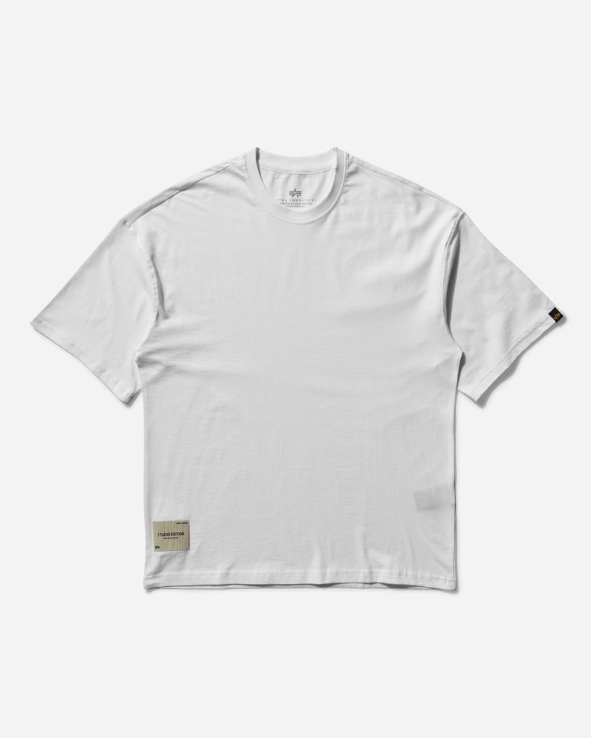 Футболка Alpha Industries Studio Edition T-Shirt білий | X156550 09