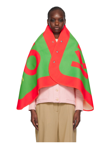 Шарф KENZO Paris Blanket Scarf Зелений | FC68CU006PEC
