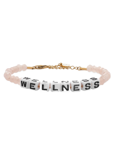 Браслет Sporty & Rich Wellness Pearl & Bead Bracelet Рожевий | AC463-PE