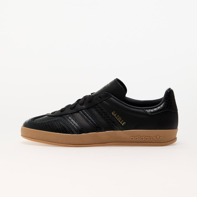 Кросівки та взуття adidas Originals Gazelle Indoor Core Black/ Core Black/ Gum4 чорний | IF1978