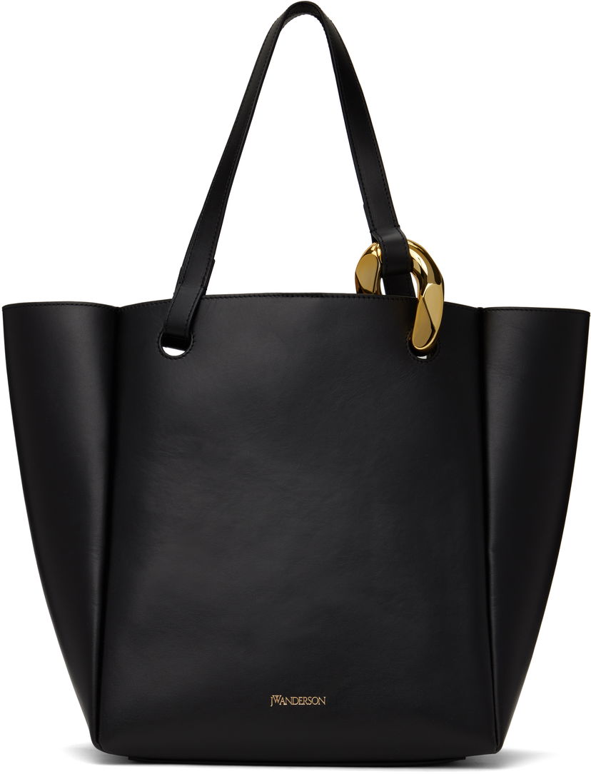 сумка-тоут JW Anderson JW Anderson Corner Tote чорний | HB0547-LA0351
