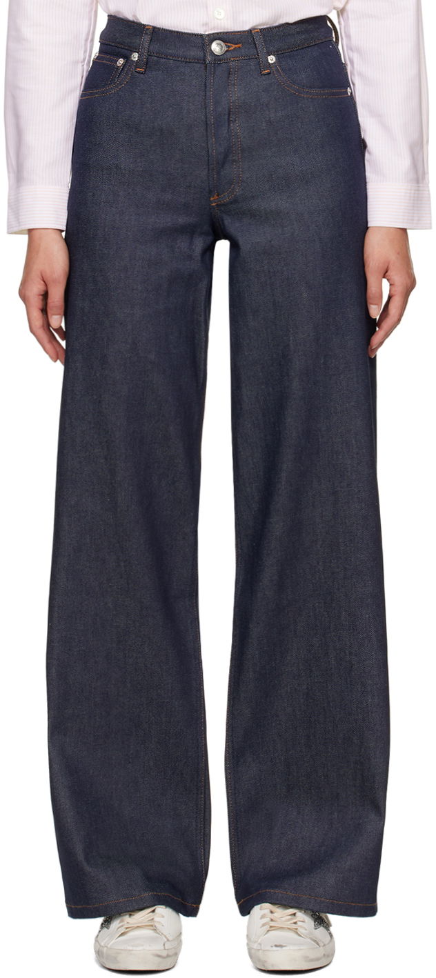 Джинси A.P.C. Elisabeth Jeans Синій | COZZI-F09181