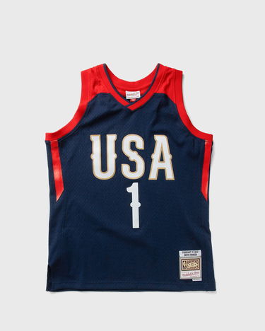Джерсі Mitchell & Ness USA Basketball Devin Booker #1 All-Star 2017 Jersey темно-синій | JY11640-ASGNAVY, 0