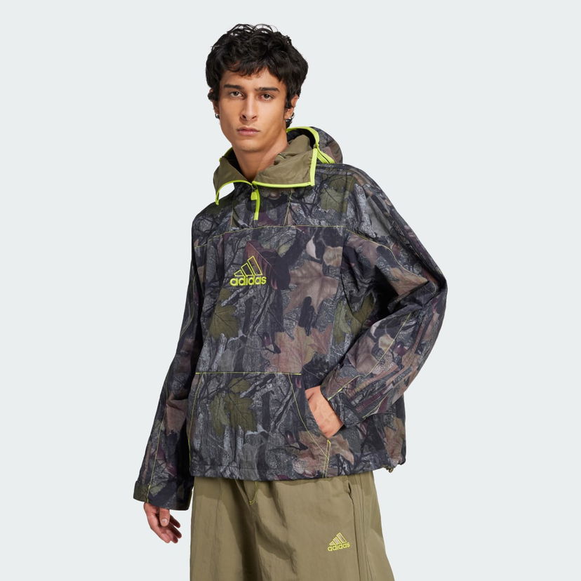 Вітровка adidas Performance Camo Anorak Jacket Різнокольоровий | JD5417