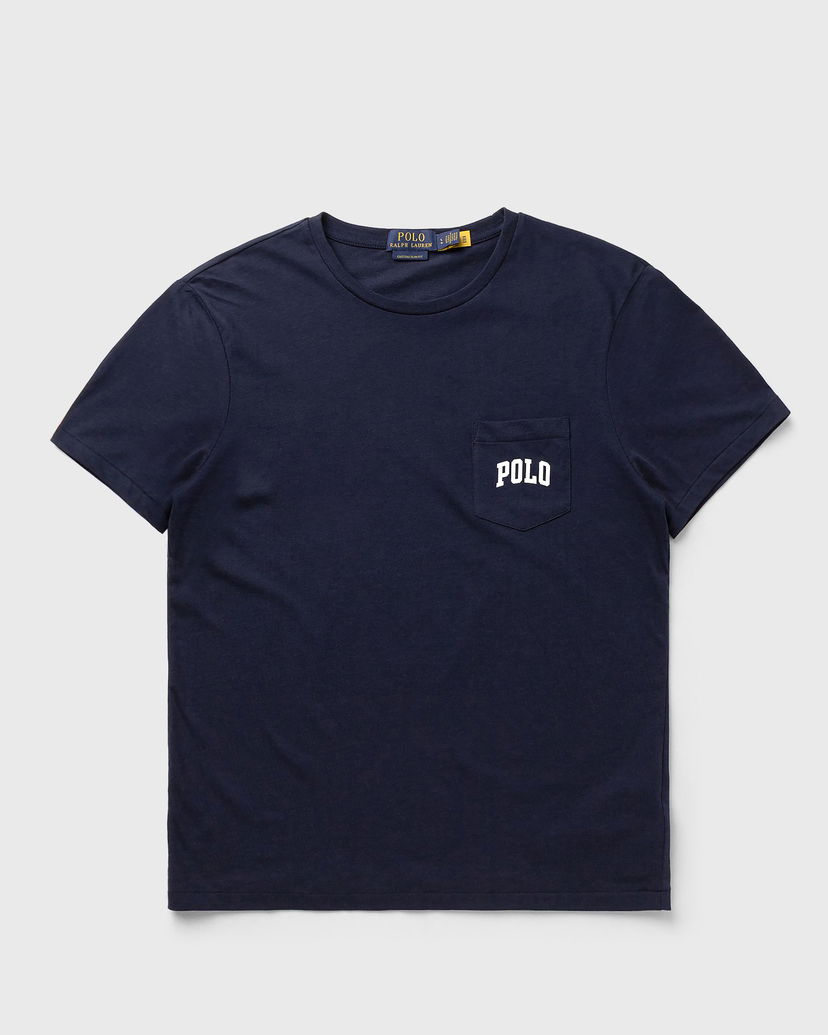 Футболка Polo by Ralph Lauren Polo Ralph Lauren Pocket T-Shirt темно-синій | 710974585001