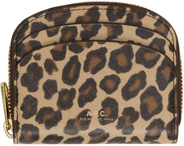 Гаманець A.P.C. Demi-Lune Mini Compact Coin Pouch Коричневий | PXBUR-F63437, 0