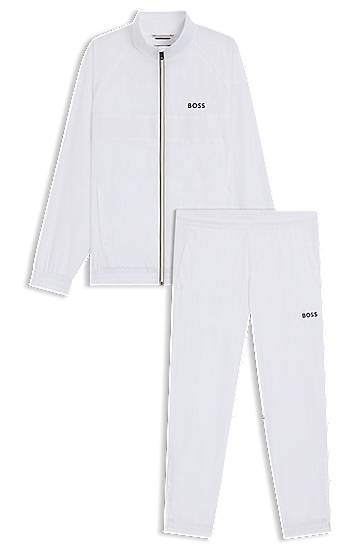 Спортивний костюм BOSS BOSS Water-Repellent Tracksuit білий | 50541286