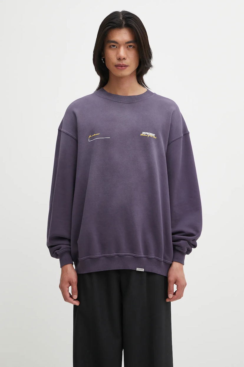 Світшоти Represent Clo Represent Patron of the Club Sweatshirt Фіолетовий | MLM4272