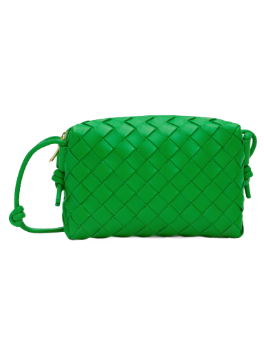 Сумка Bottega Veneta Mini Loop Camera Bag Зелений | 723547 V1G11