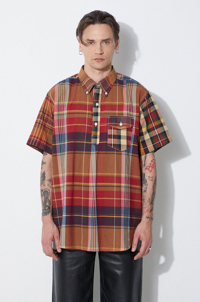 Сорочка Engineered Garments Engineered Garments Popover BD Relaxed Fit Button-Down Shirt Різнокольоровий | OR013.ES060