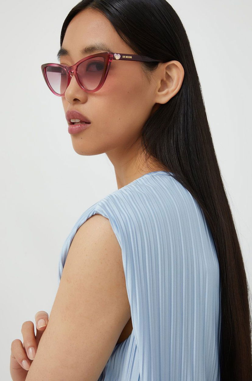 Сонцезахисні окуляри Moschino Love Moschino Cat-Eye Sunglasses Червоний | MOL049/S
