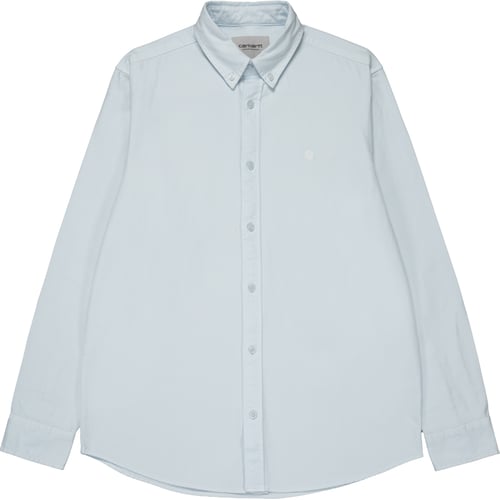 Сорочка Carhartt WIP Bolton Garment Dyed Shirt Синій | I030238