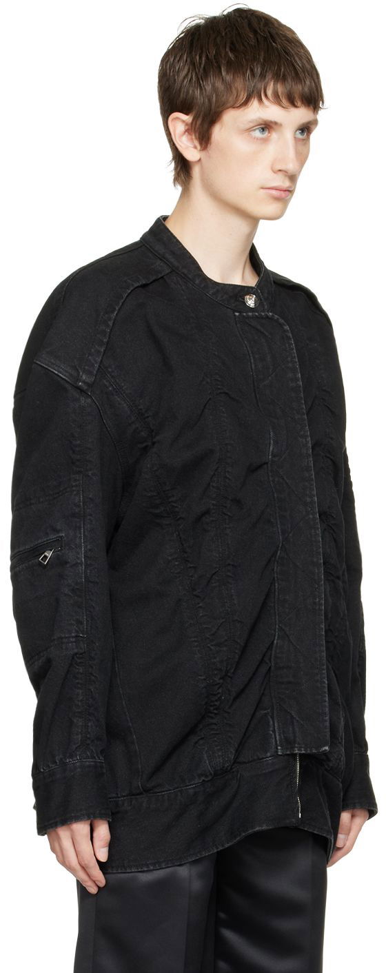 Куртка We11done We11done Bomber Denim Jacket чорний | WD-DJ3-21-331-U-BK, 1
