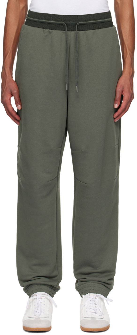 Спортивні штани Helmut Lang Curve Sweatpants Зелений | O07HM201