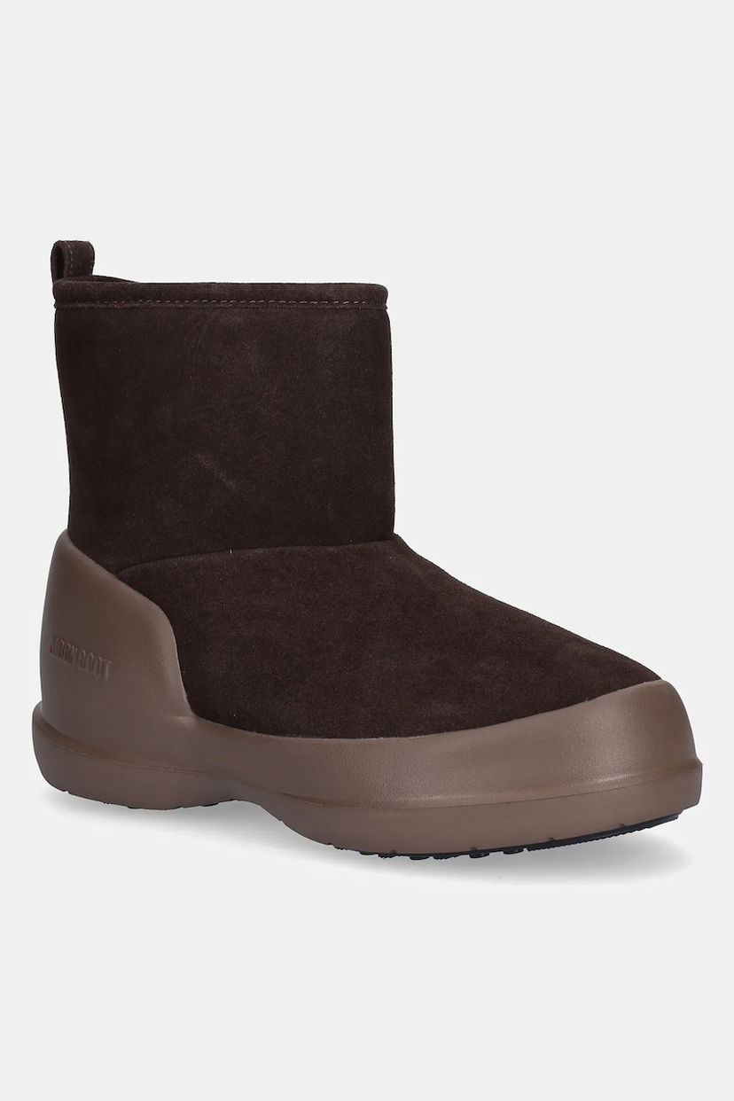 Кросівки та взуття Moon Boot MEZZALUNA Suede Mid Snow Boots Коричневий | 80D2500060.M010