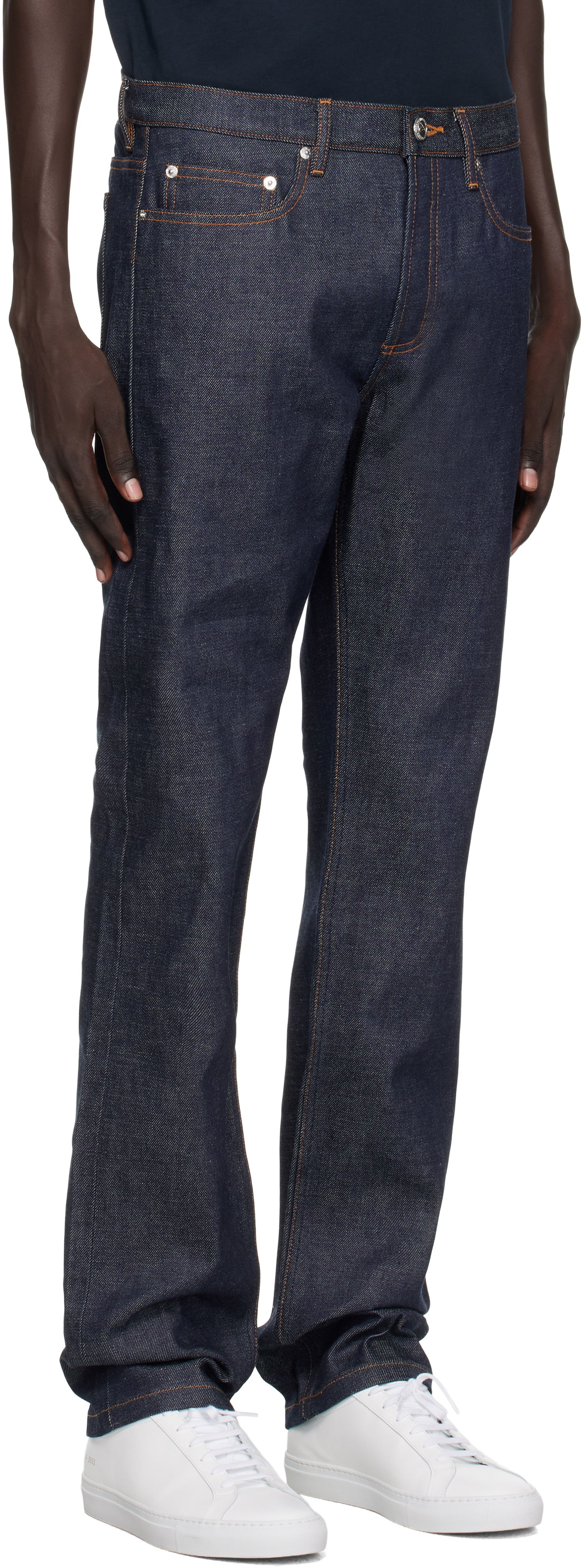 Джинси A.P.C. A.P.C. New Standard Jeans Синій | CODBS-M09001, 1