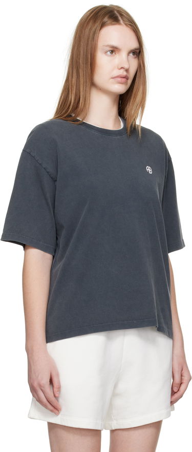 Футболка Anine Bing Anine Bing Rudy Empowerment T-Shirt Сірий | A-08-11068-WBL1, 1