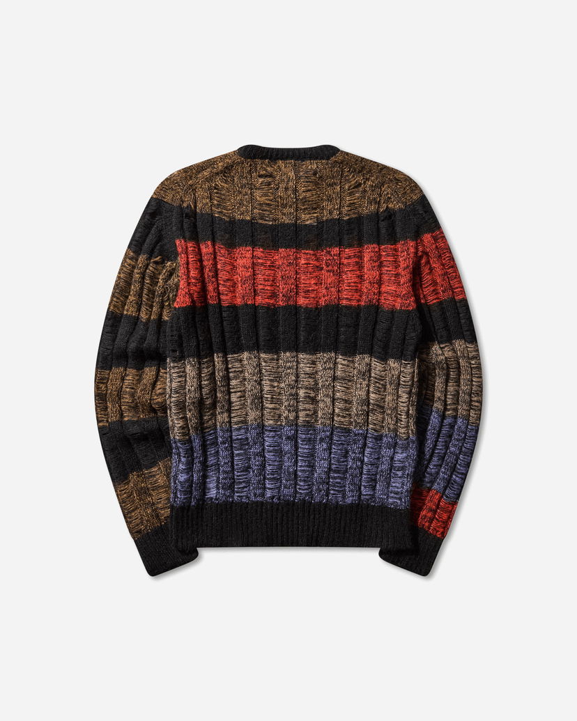 Cветр Aries Mohair Cable Stripe Sweater Різнокольоровий | AR2004304 Multi