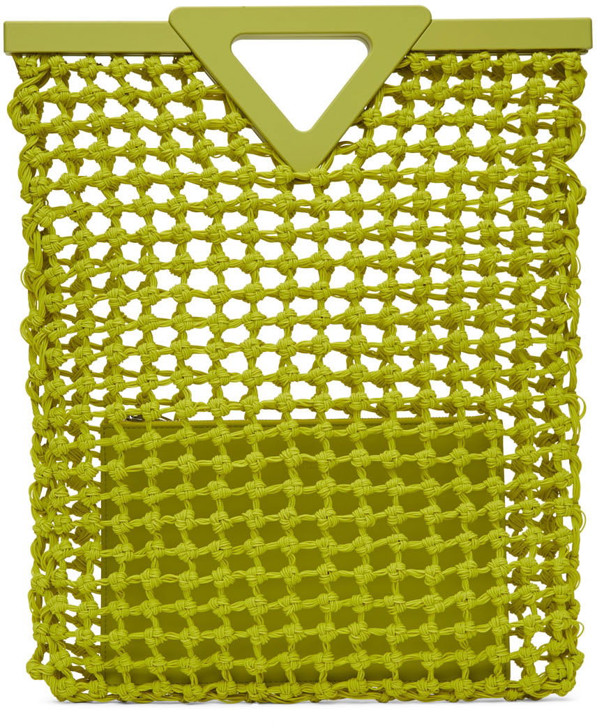 Сумочка Bottega Veneta Point Top Handle Bag Зелений | 690634 V1Q50, 0