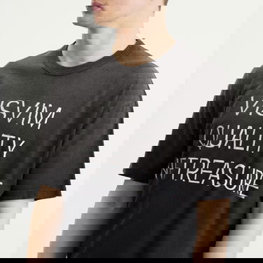 Футболка visvim Jumbo Distressed 'Quality We Treasure' Print T-Shirt чорний | 0125205010016-BLK, 5